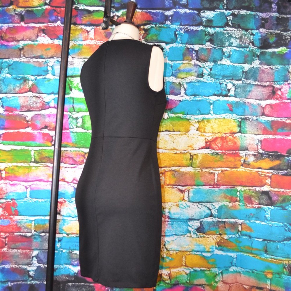 Apt.9 Black Sleeveless A Line Dress Size 6 - Picture 7 of 11